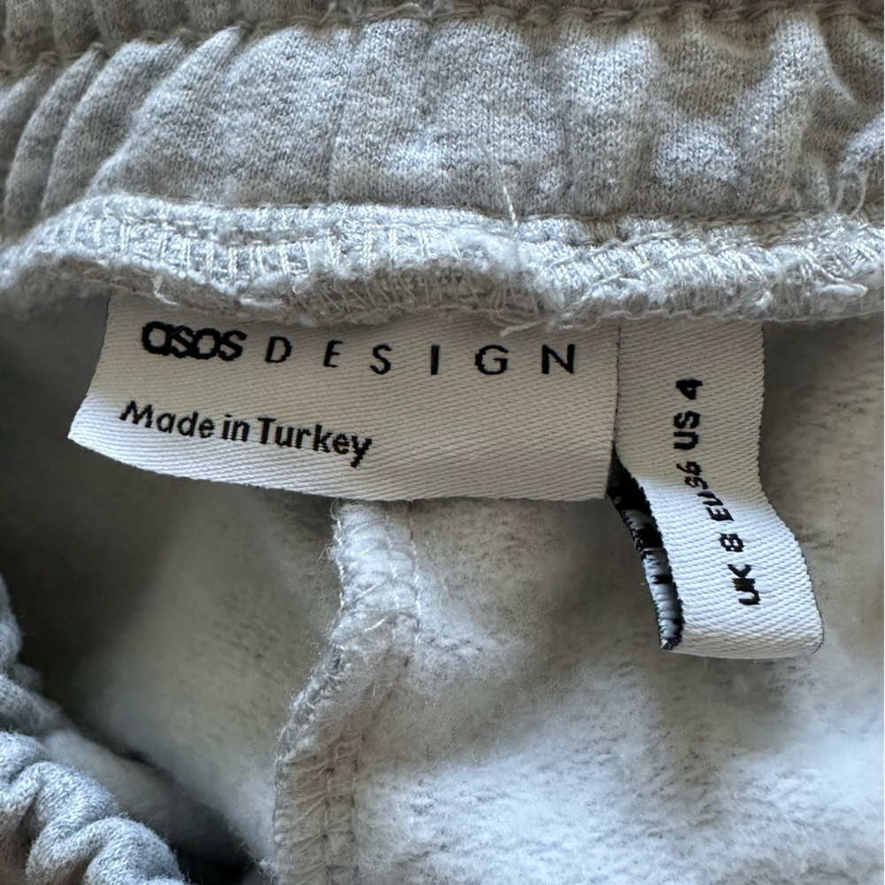 ASOS Heather Gray Sweatpants - Size 4 - Lounge Pants - EUC - Picture 4 of 4